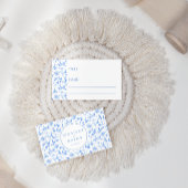 青磁フローラフォーク結婚ズフラット座席表 プレイスカード