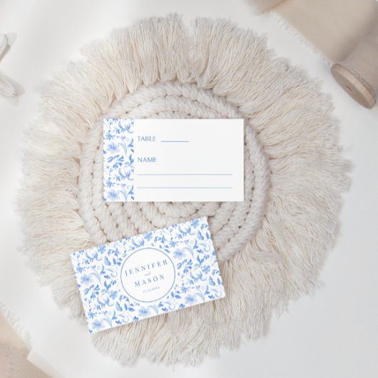 青磁フローラフォーク結婚ズフラット座席表 プレイスカード