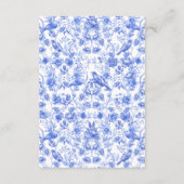 青磁フローラ結婚披露宴 エンクロージャーカード (裏面)