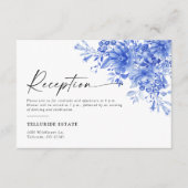 青磁フローラ結婚披露宴 エンクロージャーカード (正面)