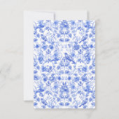 青磁器平結婚平サンキューカード サンキューカード (裏面)