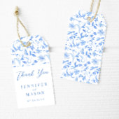 青磁結婚器の感謝していお土産メッセージカード ギフトタグ