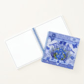 青磁鳥と鳥かご ノートブック (内部)