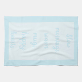 青磁 – 白 キッチンタオル