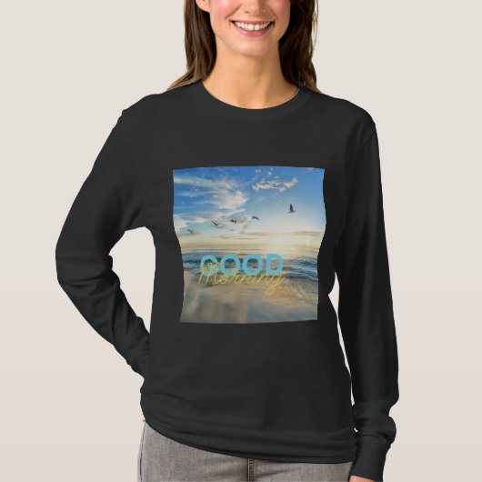 青空おはよう Tシャツ (正面)