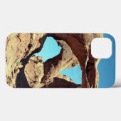 青空が付いている二重アーチ Case-Mate iPhoneケース (裏面 (横))