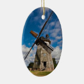 青空が付いている風車 セラミックオーナメント (右)