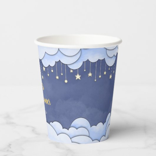 青空つる星 –  紙コップ (裏面)