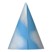 青空とフワフワ雲誕生日 パーティーハット (裏面)