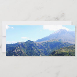 青空と山の美しい風景