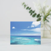 青空と海17 ポストカード (スタンド正面)