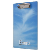 青空と白い雲の抽象芸術自然写真 クリップボード (左)