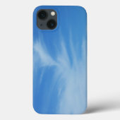 青空と白い雲の抽象芸術自然写真 Case-Mate iPhoneケース (裏面)