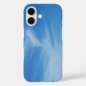青空と白い雲の抽象芸術自然写真 Case-Mate iPhoneケース (裏面)