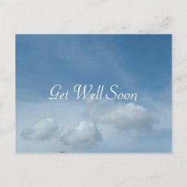 青空と白い雲はがき。 ポストカード