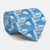 青空と白い雲 ネクタイ (ロール)
