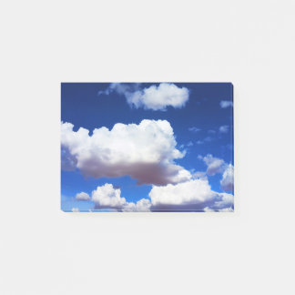 青空と白い雲 ポストイット