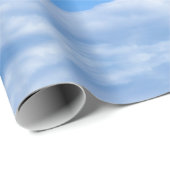 青空と白い雲 ラッピングペーパー (ロールコーナー)