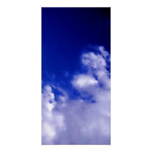 青空と白雲 ポスター