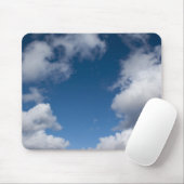 青空と白雲 マウスパッド (マウス)