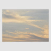青空と金の雲の写真 薄葉紙 (正面)