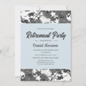 青空と銀の星リタイアメントパーティー2024 招待状 (正面)