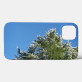 青空と雪の松の木 Case-Mate iPhoneケース (裏面 (横))