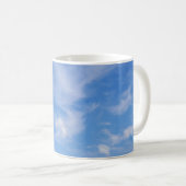 青空と雲の切れ端 コーヒーマグカップ (正面右)
