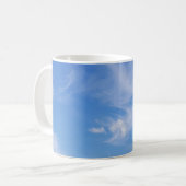青空と雲の切れ端 コーヒーマグカップ (正面左)