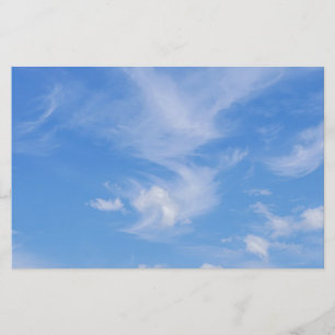 青空と雲の切れ端 便箋