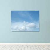 青空と雲 キャンバスプリント (インサイチュ (ウッドフロア))