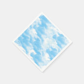 青空と雲 スタンダードカクテルナプキン (角)