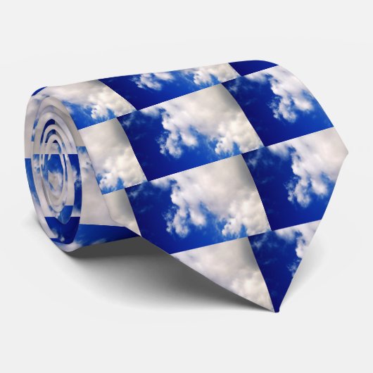 青空と雲 ネクタイ (ロール)