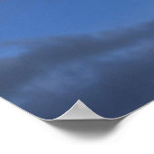 青空と雲 ポスター (角)