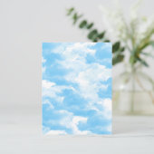 青空と雲 ポストカード (スタンド正面)