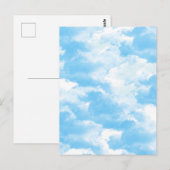 青空と雲 ポストカード (正面/裏面)