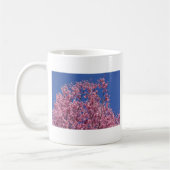 青空に咲く桜の花 コーヒーマグカップ (左)