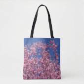 青空に咲く桜の花 トートバッグ (正面)