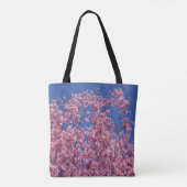 青空に咲く桜の花 トートバッグ (裏面)