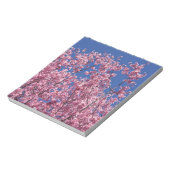 青空に咲く桜の花 ノートパッド (回転)
