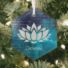 青空に咲く蓮の花と手書き