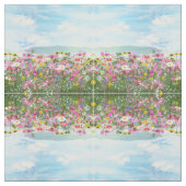 青空に咲く野草 ファブリック (見本)