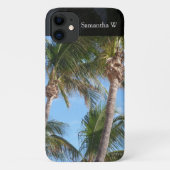 青空に対するヤシの木 Case-Mate iPhoneケース (裏面)