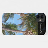 青空に対するヤシの木 Case-Mate iPhoneケース (裏面(横))