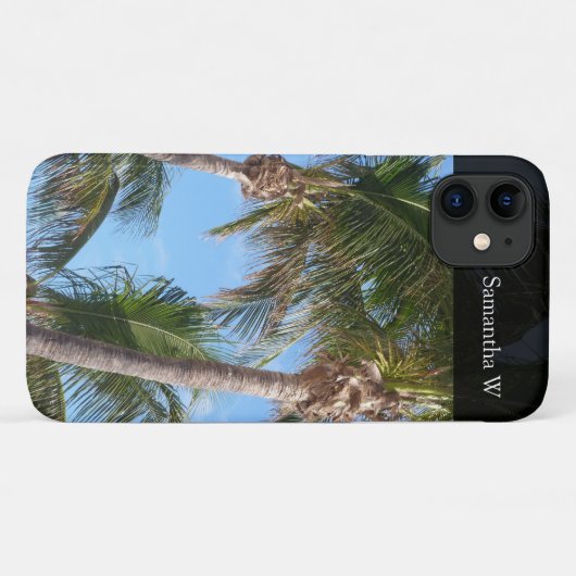 青空に対するヤシの木 Case-Mate iPhoneケース (裏面(横))