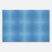 青空に対する水滴 ラッピングペーパーシート (正面3)