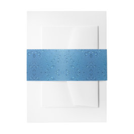 青空に対する水滴 招待状ベリーバンド