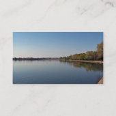 青空に対する湖 名刺 (裏面)