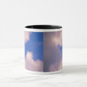 青空に対するWispy雲 マグカップ (中央)