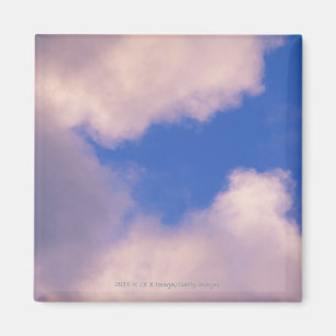 青空に対するWispy雲 マグネット